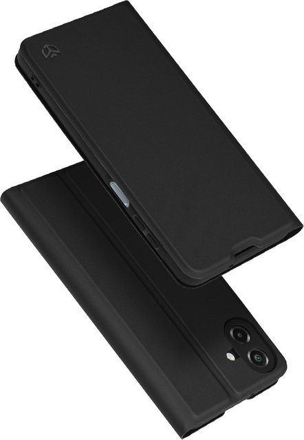 Techsuit Magskin Book Schutzhülle für Samsung Galaxy A07 4G A075 in Schwarz - Bild 1
