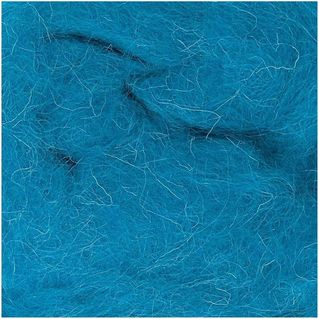 Rico Design Schafwolle Aquablau 50g - Bild 1