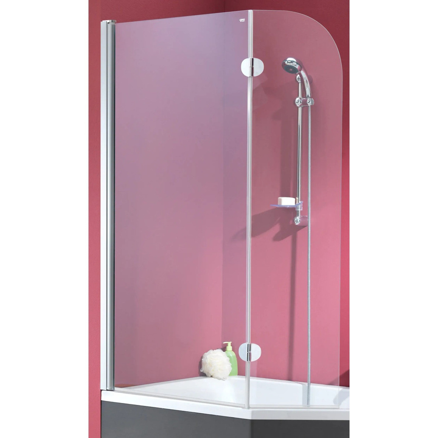 OTTOFOND Badewannentrennwand Cello aus Sicherheitsglas in Transparent, B: 80 cm, H: 140 cm - Bild 2
