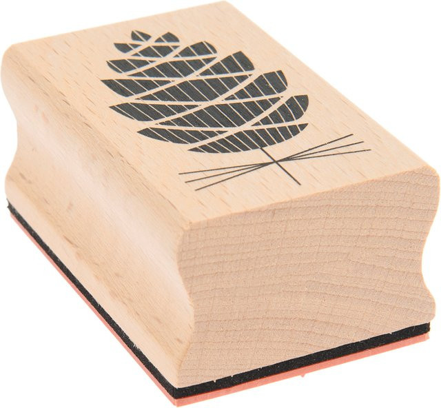 Rico Design Paper Poetry Stempel Put a Bow on It aus Holz - Bild 1