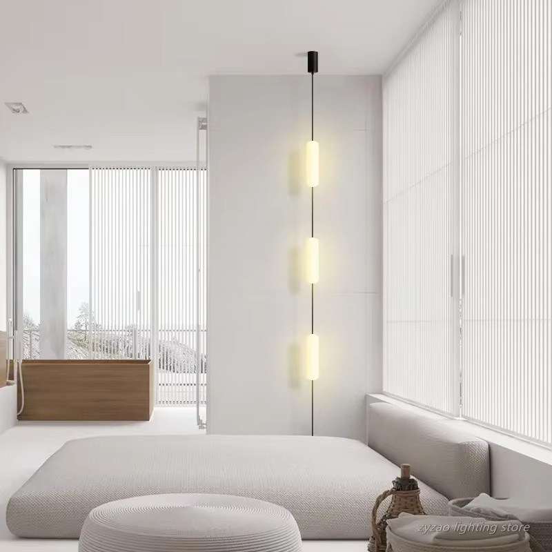 ZYZAO LED Stehleuchte Modernes Design in Schwarz für Wohnzimmer und Schlafzimmer - Bild 2
