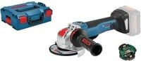 Bosch GWX 18V-10 PSC Professional X-LOCK Akku-Winkelschleifer in Blau-Schwarz - Bild 1