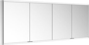 Keuco Royal Modular 2.0 Spiegelschrank mit LED-Beleuchtung, 4 Drehtüren aus Kristall-Doppelspiegel, Weiß, H x B x T: 200 x 70 x 12 cm - Bild 1