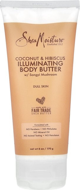SheaMoisture Illuminating Body Butter mit Kokosnuss, 170 g, Unisex - Bild 1