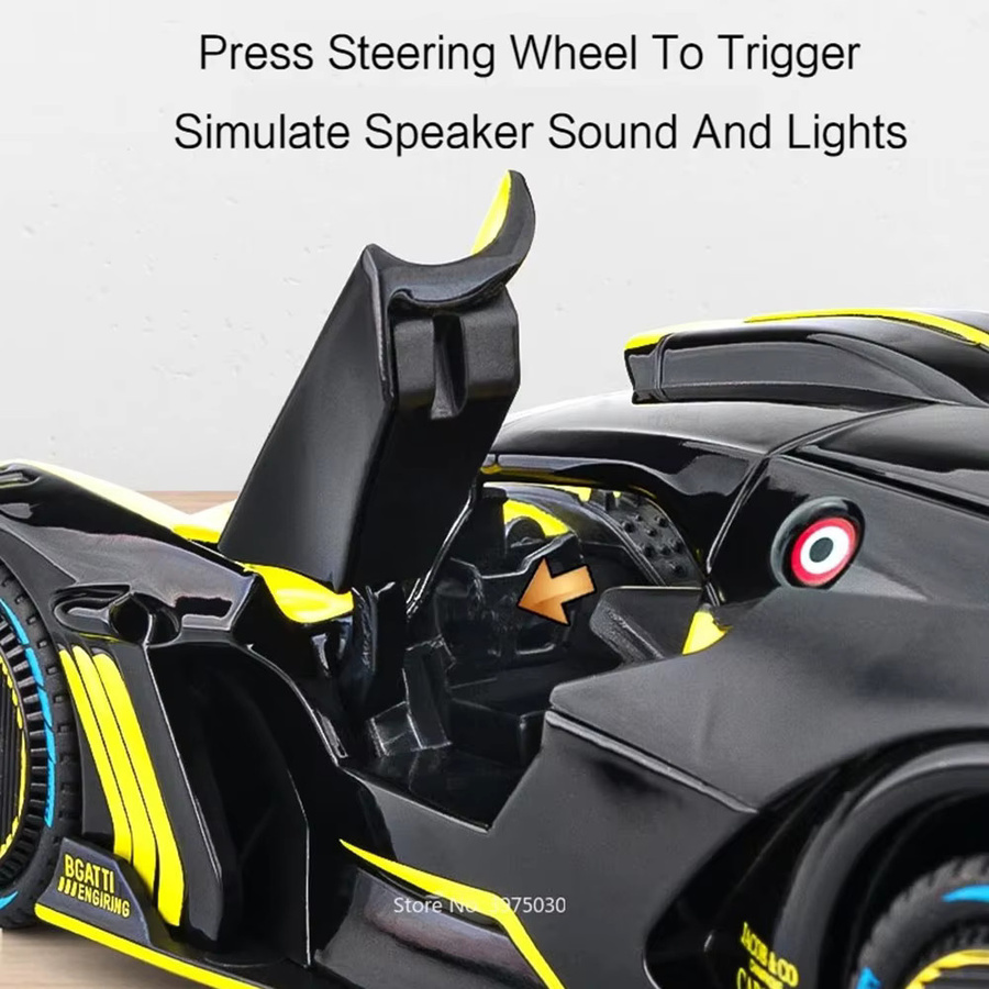 RMZ city Bolide GTR Sprühbares Automodell, Maßstab 1:24, Rennwagen Modelle - Bild 4