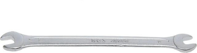BGS Doppel-Maulschlüssel 30606 aus Chrom-Vanadium in Silber, SW 6x7 mm - Bild 2