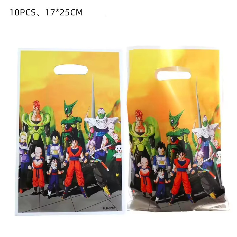 Bandai Dragon Ball Goku 3D Papiertüten für Popcorn und Süßigkeiten als Partydeko in Mehrfarbig - Bild 2