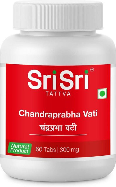 Sri Sri Tattwa Chandraprabha Vati, 60 Tabletten, 300 mg - Bild 1