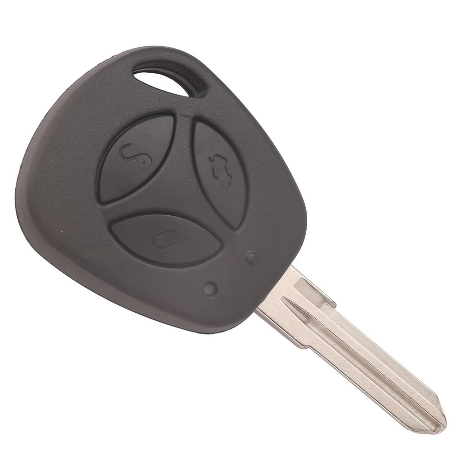 Jingyuqin 3-Tasten Auto Smart-Fernbedienungsschlüssel 433MHz ID46 Chip für Lada Granta Priora Vesta X-Ray Kalina in Schwarz - Bild 3