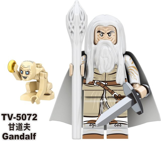 Herr der Ringe Elfen Orks Zwerg Action Spielfiguren Bausteine Montage Spielzeug - Bild 1