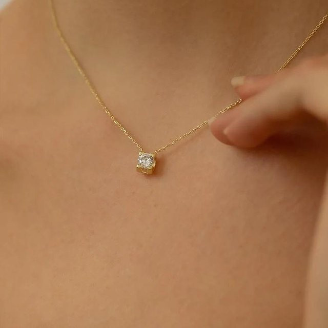 Lucky Star Jewelry Halskette, 925 Silber, Zirkonia, Damen - Bild 1