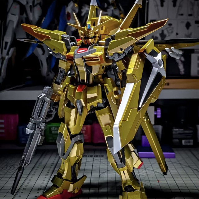 TAKARA TOMY RG 41 Akatsuki Oowashi Equipment SEED Plated Version, Mobile Suit Gundam, Bausatz, 1/144 Maßstab, Actionfigur - Bild 1
