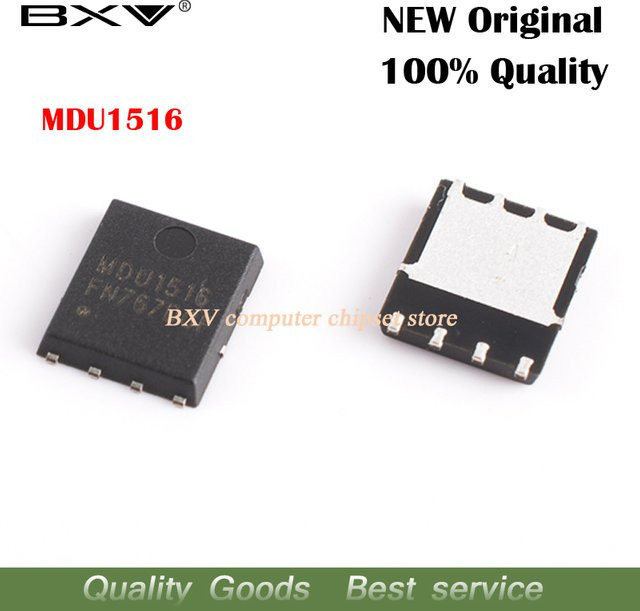 5 Stück MDU1516 MOSFET QFN-8 in Schwarz - Bild 1