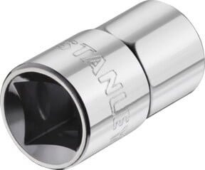 Stanley 1/2 Zoll 6-Kant Stecknuss 14 mm in Silber - Bild 2