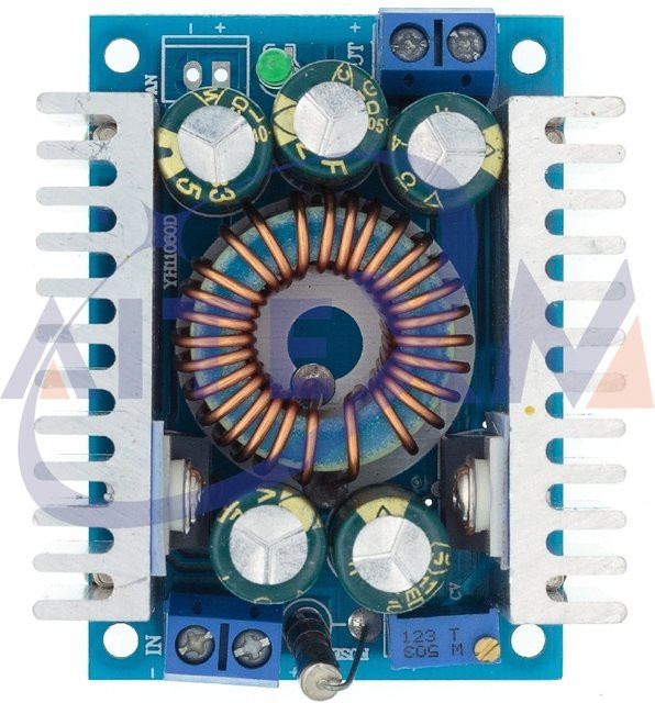 AITEXM ROBOT DC-DC Abwärtsmodul XL4016 mit 12A, einstellbares High Power Modul mit geringer Welligkeit und 95 % Effizienz - Bild 1
