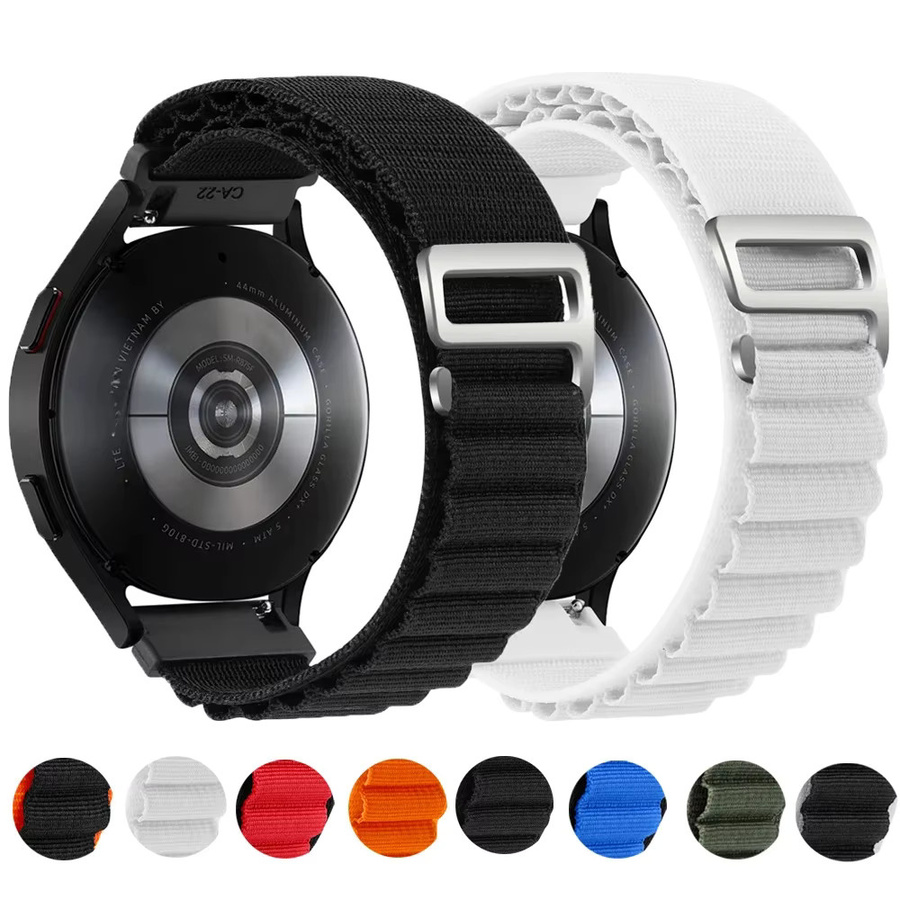 Garmin Alpine Loop Uhrenarmband, Textil/NATO, Schwarz, Unisex - Bild 4
