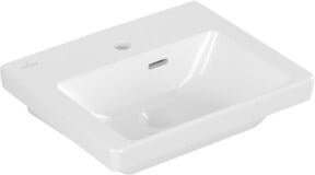 V&B Handwaschbecken Subway 3.0 eckig mit Überlauf, weiß, B: 45 cm, T: 37 cm - Bild 1