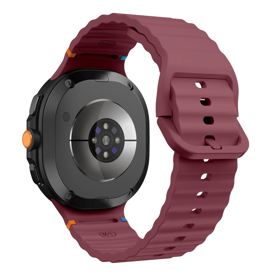 Samsung Uhrenarmband Silikon, Schwarz, Unisex - Bild 3