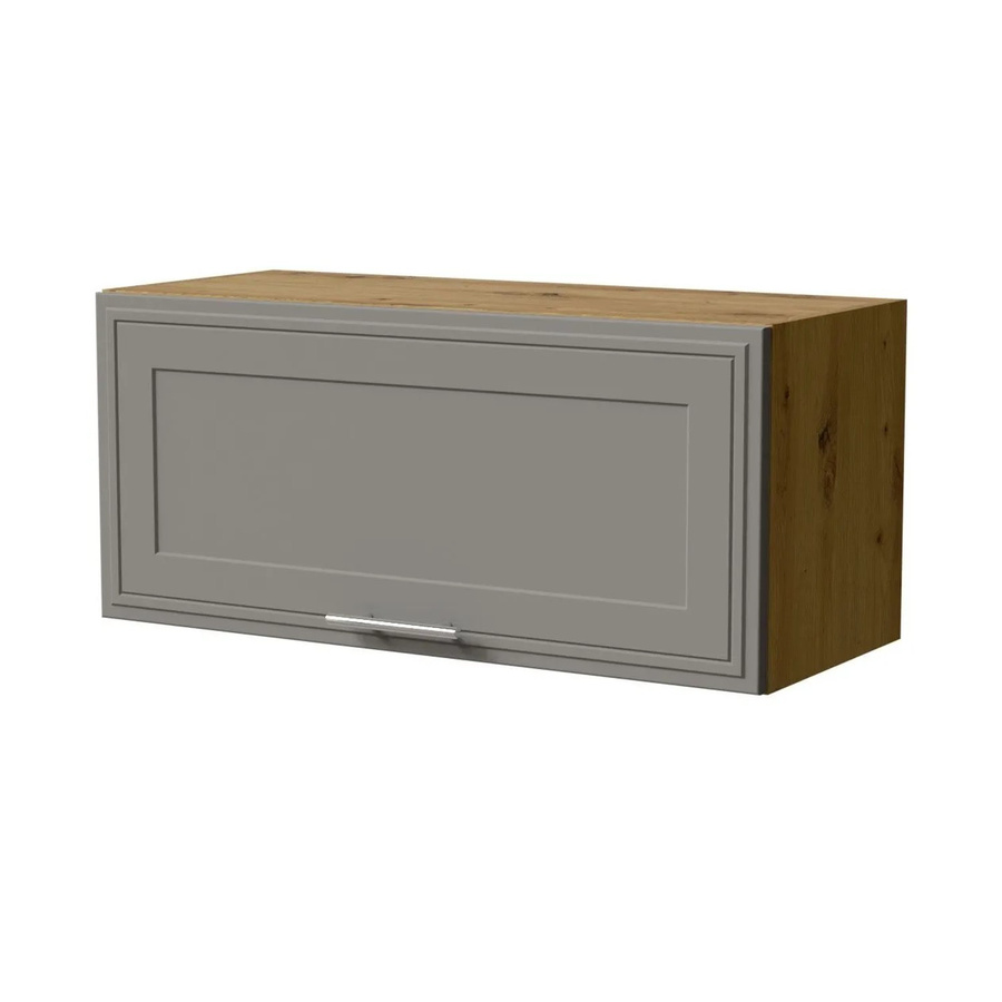 Feldmann-Wohnen Klapphängeschrank Salo W4B/80 in Eiche Artisan und Dust Grey Matt mit Gasdruckdämpfer, B/H/T: 80 x 32,5 x 36 cm - Bild 2