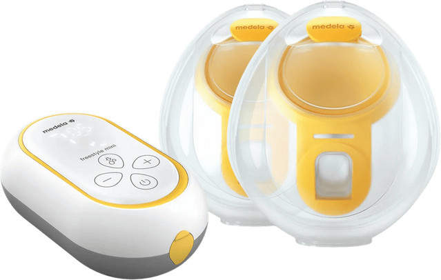 Medela Freestyle Mini Handsfree Double elektrische Milchpumpe in Weiß - Bild 1