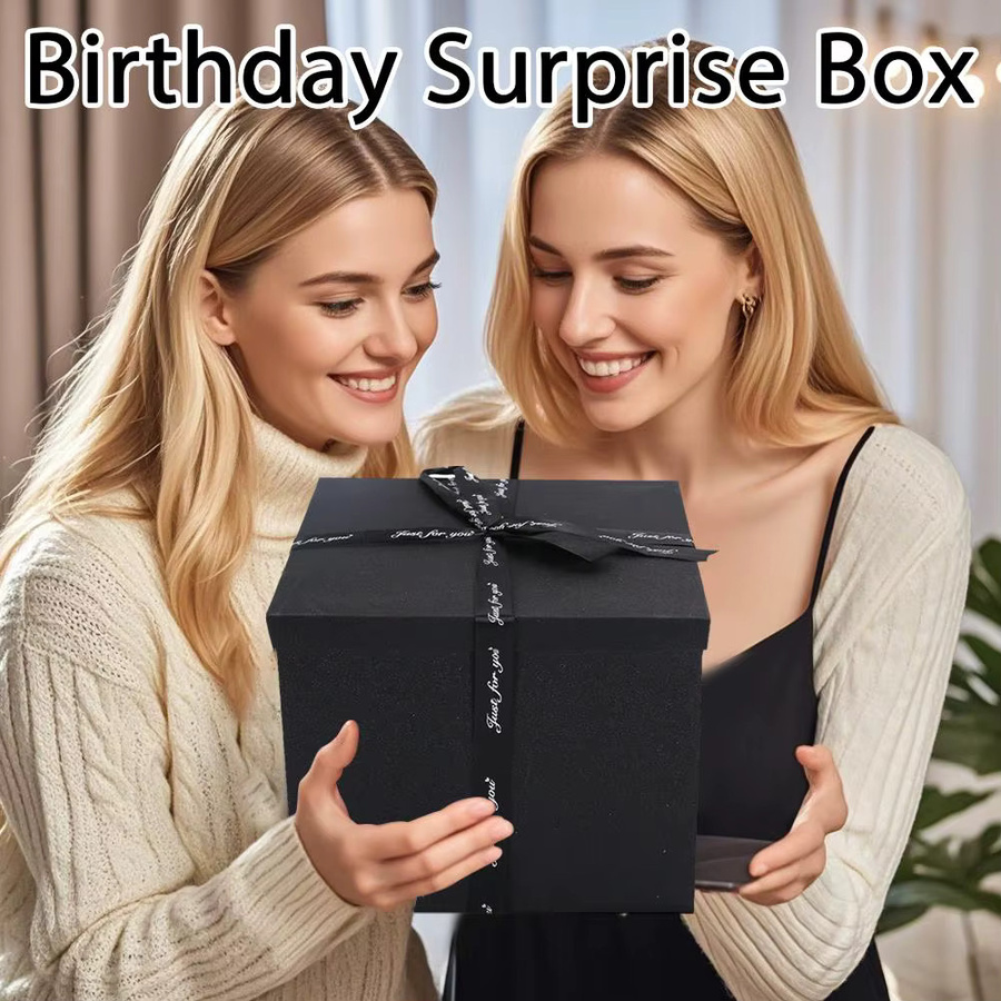 DIY Schmetterling Explosionsbox als Fotoalbum und Geschenkbox in Rot für Geburtstag oder Valentinstag - Bild 2