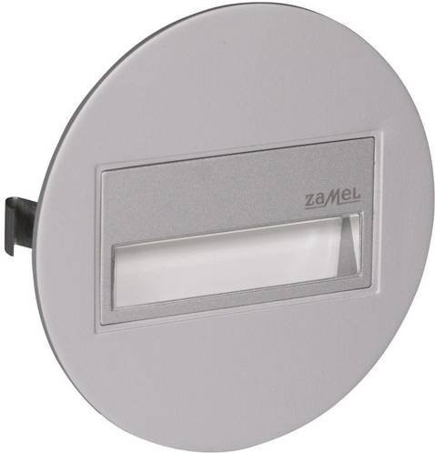 Zamel Sona LED-Wandeinbauleuchte in Silber, runde Einbauleuchte aus Aluminium für Treppen und Flure, 0,42W - Bild 1