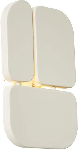 QAZQA Design Wandleuchte LED 3-flammig in Beige für Wohnzimmer und Flur - Bild 1