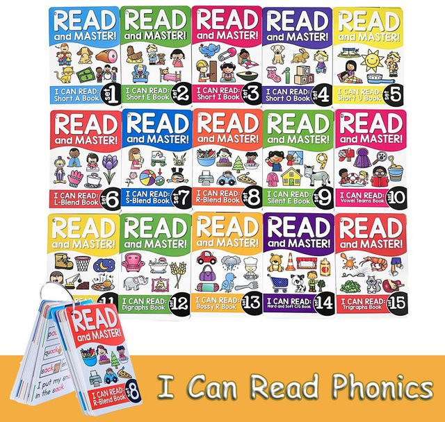 Kidsly Englisch Phonics Flash-Karten, 107er Set, Lernspielzeug - Bild 1