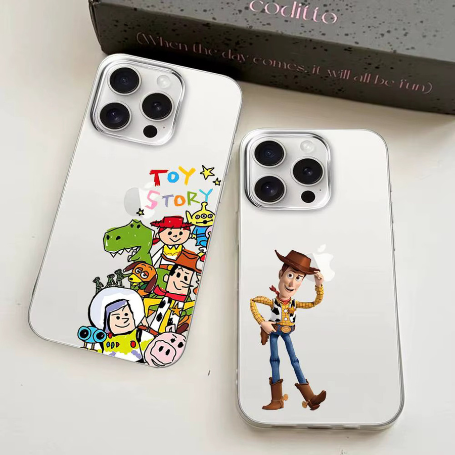 Mesuca Anime T-Toys S-Storys Handyhülle für iPhone 17 16 15 14 13 12 11 Pro Max Plus Transparent - Bild 2
