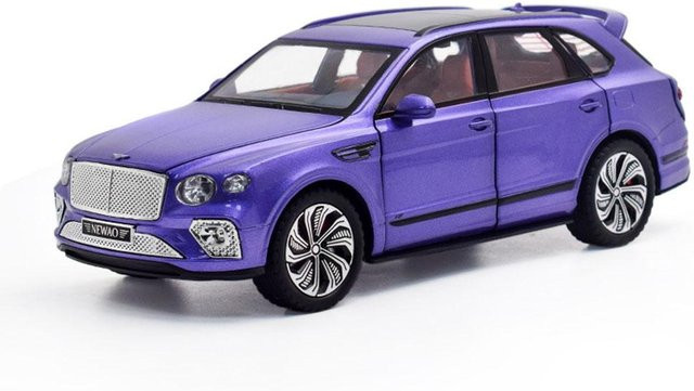 Linyi toy car Bentayga Miniatur-Autospielzeugmodelle, 1:24, mit Licht und Sound, ab 14 Jahren - Bild 1