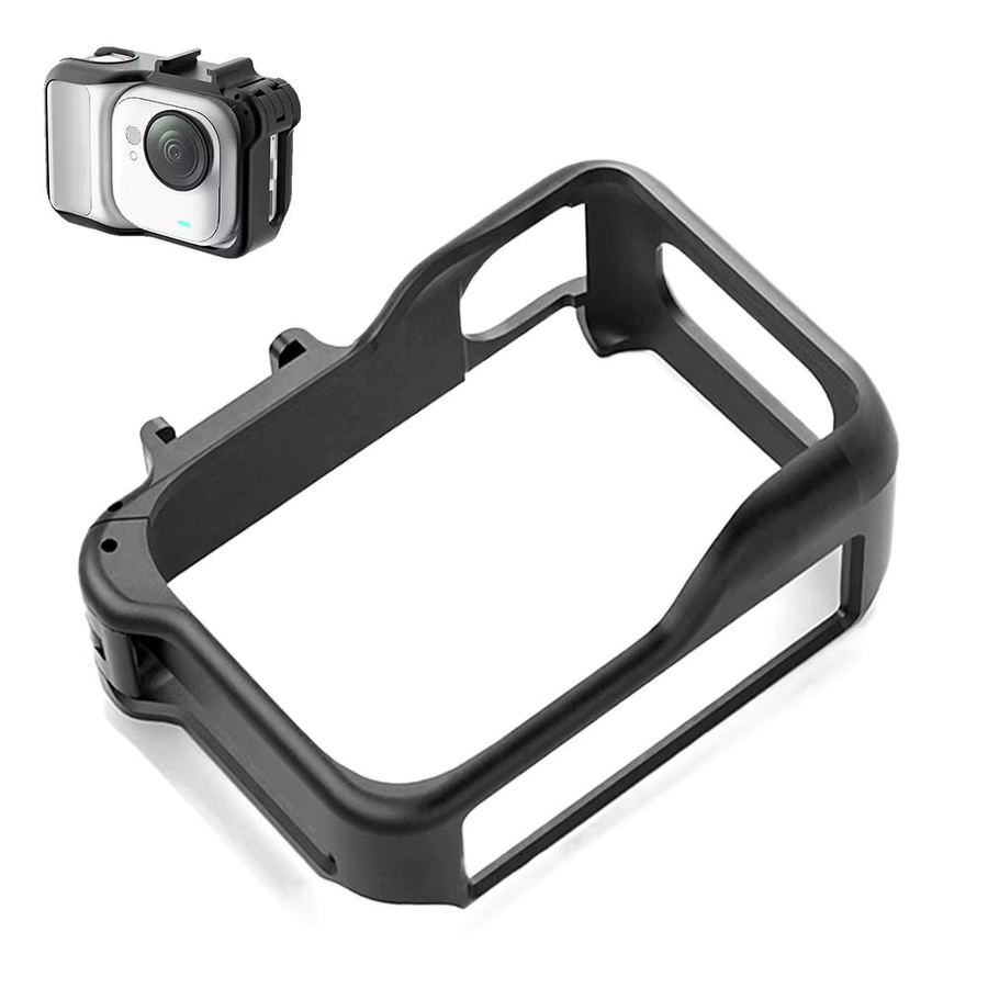 Shadow Stone Insta360 GOUltra Extended Frame Rabbit Cage Schutzhülle in Schwarz - Bild 3