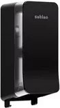 Satino by WEPA Toilettenpapierspender Doppel System in Schwarz, Wandmontage - Bild 1