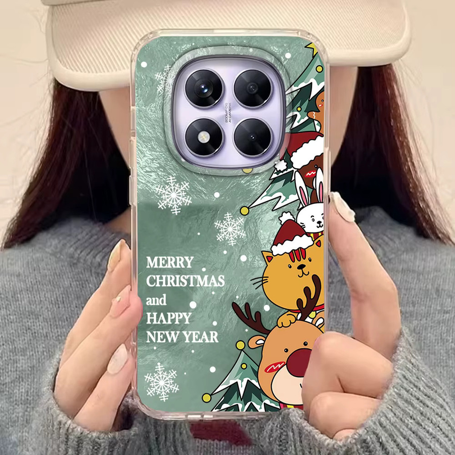 Schneemann Handyhülle für Xiaomi Redmi Note 14 13 12 11 10 Pro 9 8 und weitere Modelle - Bild 2