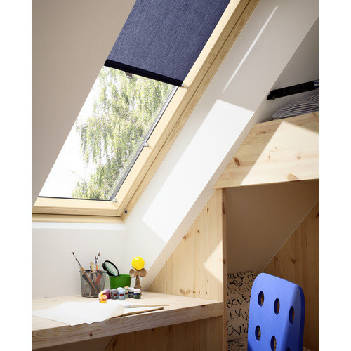VELUX Raffrollo RHL CK00 9050 in Blau aus Polyester - Bild 3