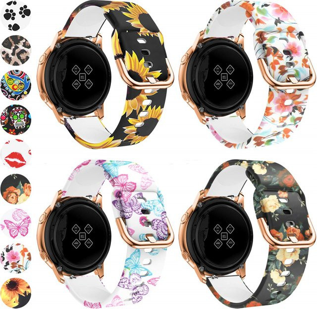 Bedrucktes Uhrenarmband, Bunt, Unisex - Bild 1