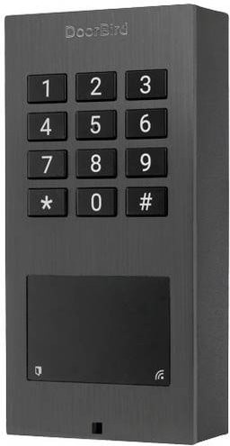 DoorBird Code-Tastatur mit RFID und beleuchteter Tastatur, Aufputz, IP65, Anthrazit - Bild 1