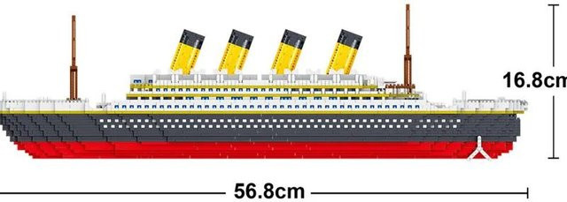 Linyi toy Titanic Bootsbaukasten, ab 14 Jahren - Bild 1