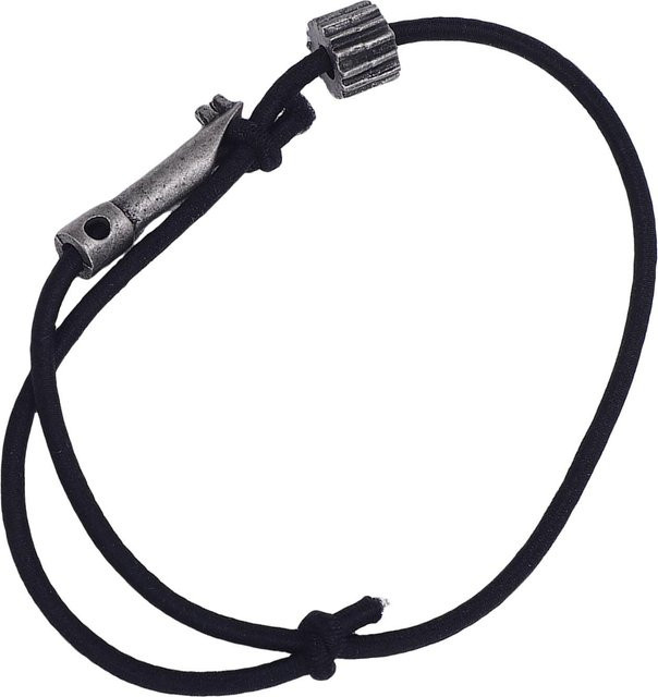 Armband Auto Scheibenbrecher, Gummi, black, Unisex - Bild 1
