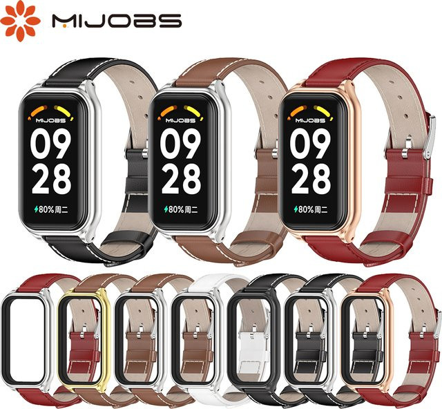 Xiaomi Uhrenarmband Leder, Unisex - Bild 1