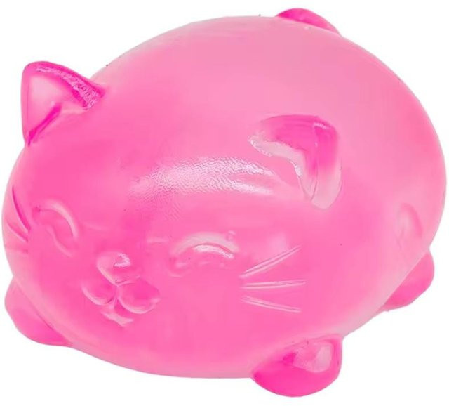 BC Pet Supplies Mini Niedliche Katze Form Needoh Squishy, rosa - Bild 1