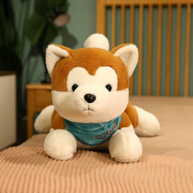 Japan Akita Canis lupus Hund Plüschtier, Stofftier, ab 14 Jahren - Bild 1