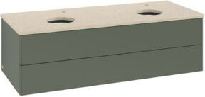 V&B Waschtischunterschrank Antao ohne Frontstruktur, lackiert, B/T/H: 120 x 50 x 36 cm - Bild 1
