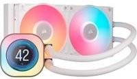 Corsair iCUE LINK TITAN 240 RX LCD White AIO Wasserkühlung RGB Multicolour - Bild 1