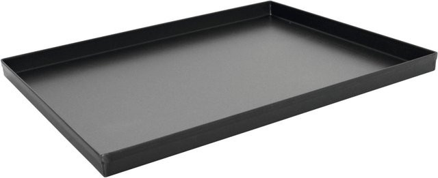 Schneider Pizzablech aus Stahl, rechteckig, Schwarz, B/T/H: 35 x 50 x 2,5 cm - Bild 1
