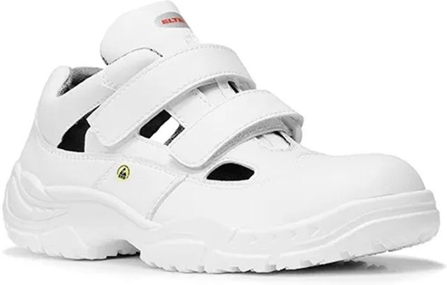 Elten Sicherheitssandale White Easy Low ESD S1 in Weiß, Größe 40 - Bild 1