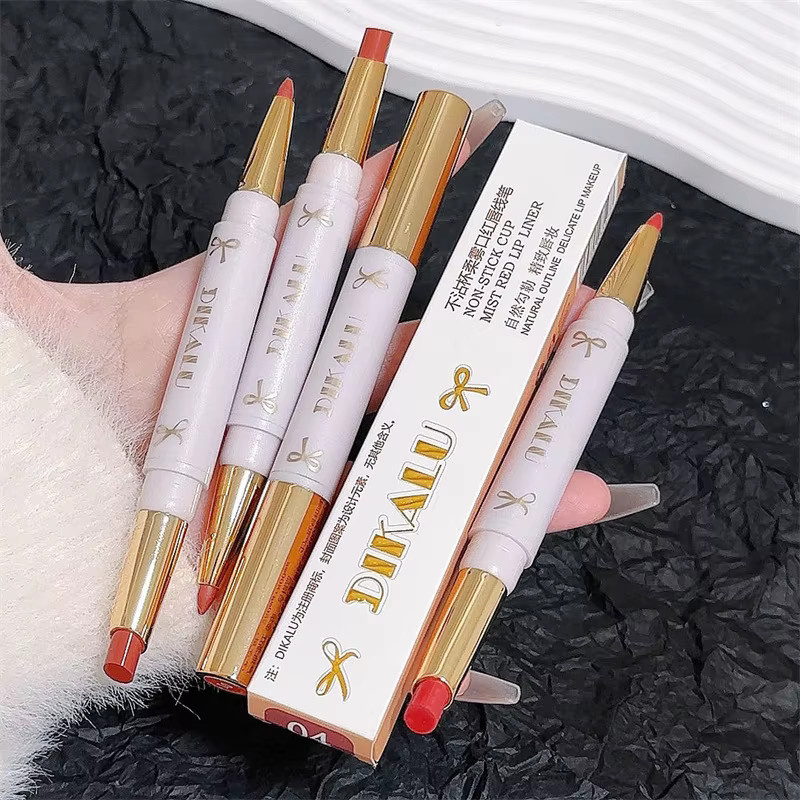 DIKALU Matte Lip Liner Pen, wasserfester Kontur-Lippenstift - Bild 4