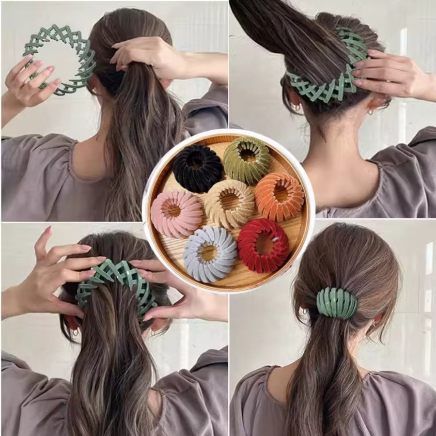 FSUNION Lazy Braider Tool Haarspangen für Damen - Bild 2