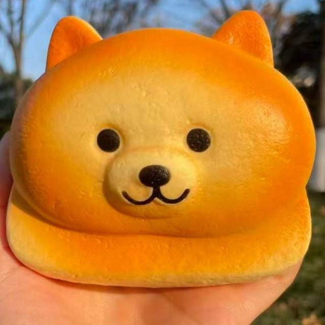 BC Pet Supplies Husky-Brot Squishy Spielzeug, Weiches Hunde-Brot - Bild 1