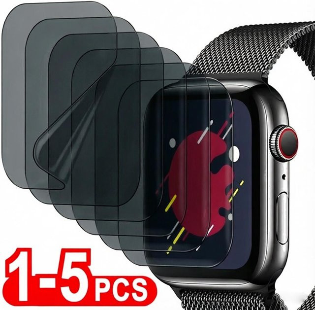 Apple Watch Uhrenarmband Milanaise, Unisex, transparent - Bild 1