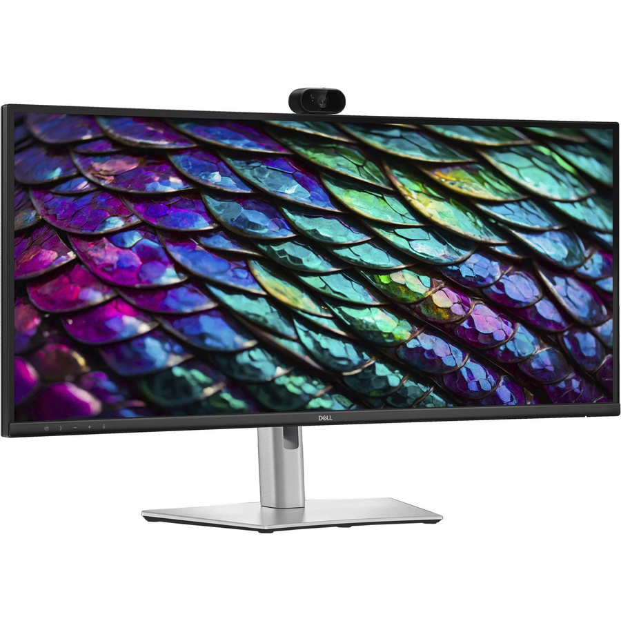 Dell Pro P3426WEB 34 Zoll Curved USB-C Hub Conferencing Monitor WQHD IPS 100 Hz in Schwarz und Silber - Bild 2